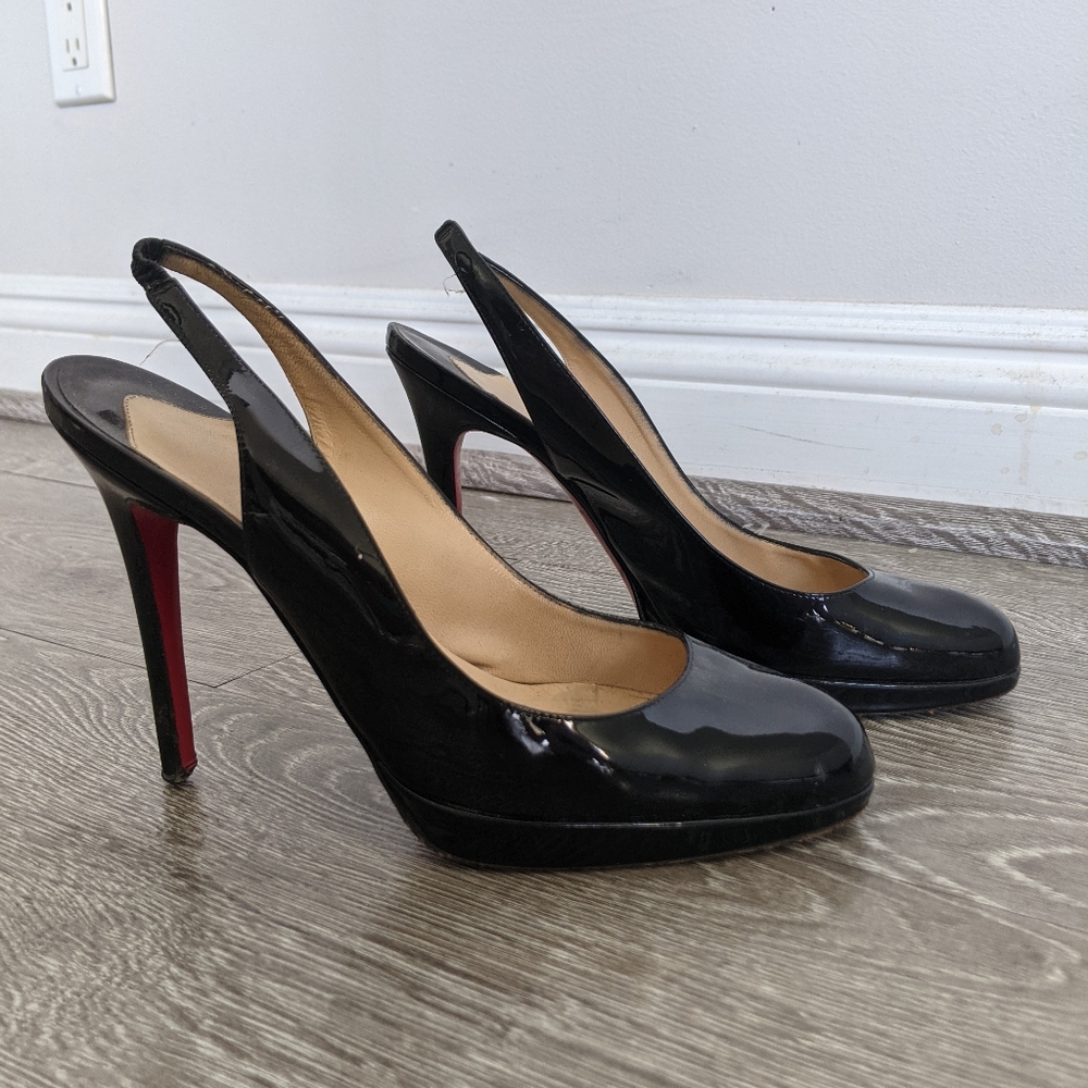 Christian Louboutin pumps, size 38, black